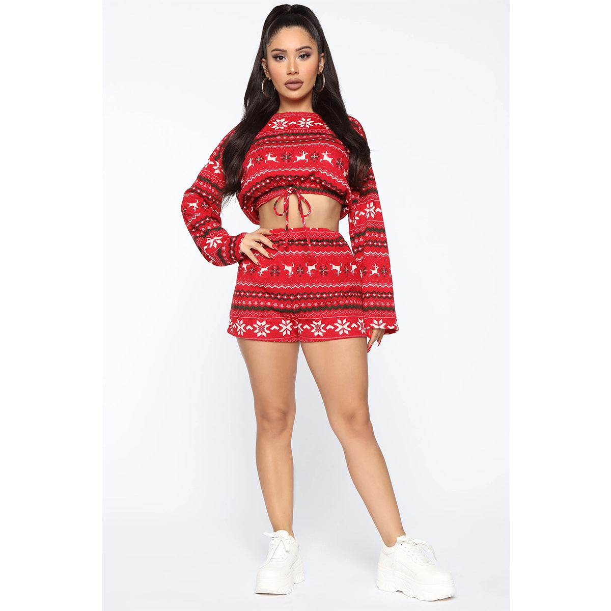 Women Pajama Sets Long Sleeve 2Pcs