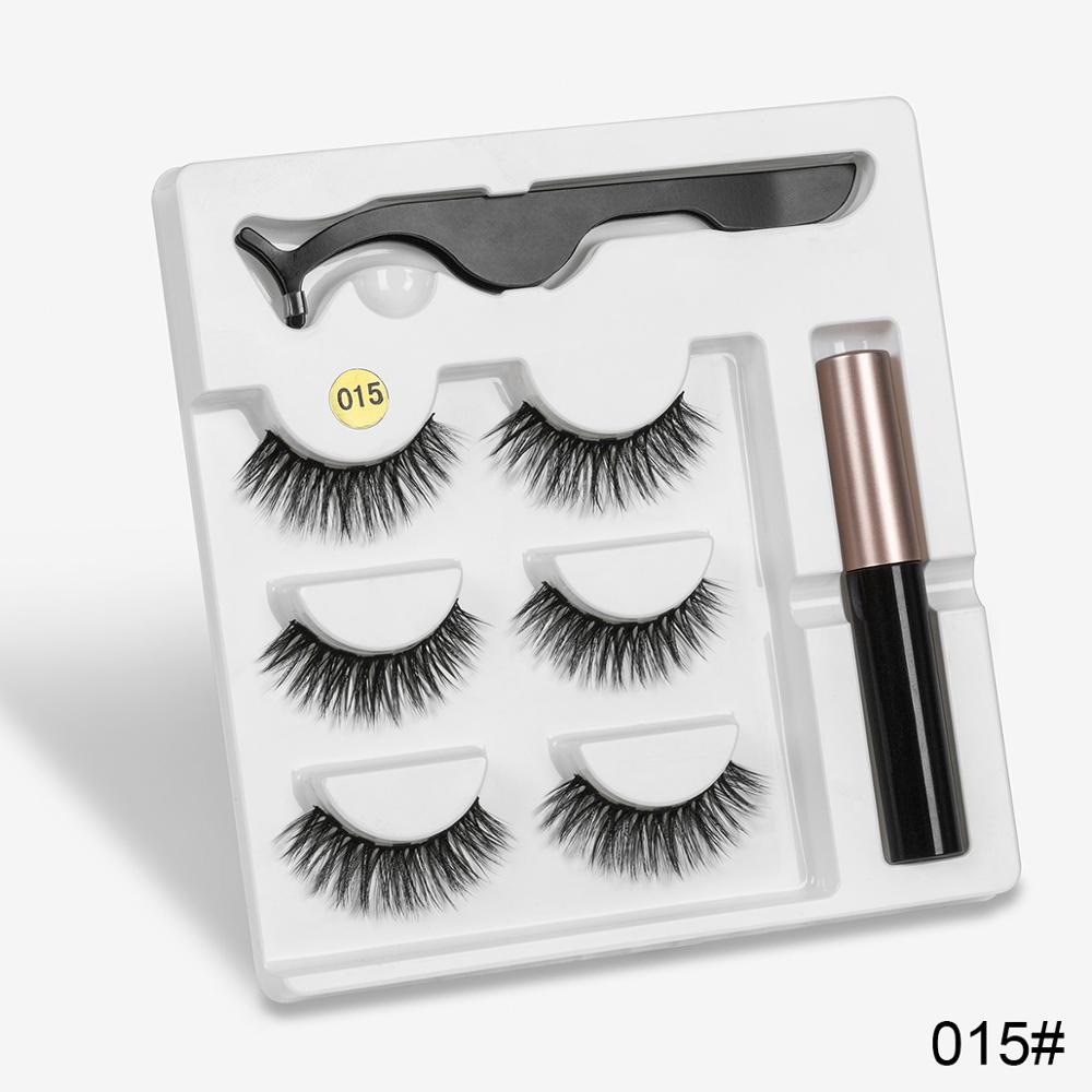 Magnetic false eyelashes