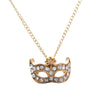 Hollow Mask Necklace