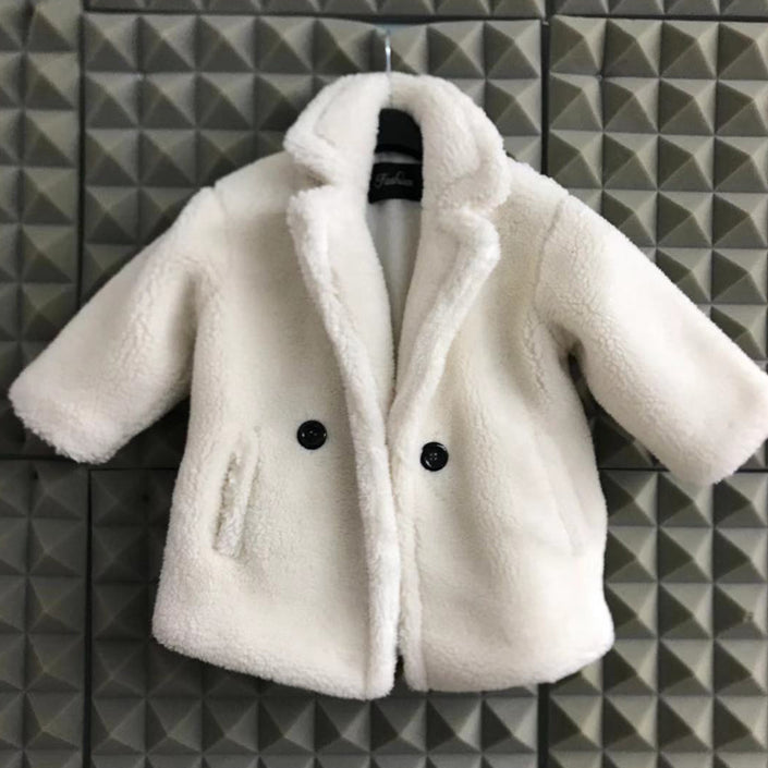 Big Kids Fur Coat In Autumn And Winter Coat Alpscommerce