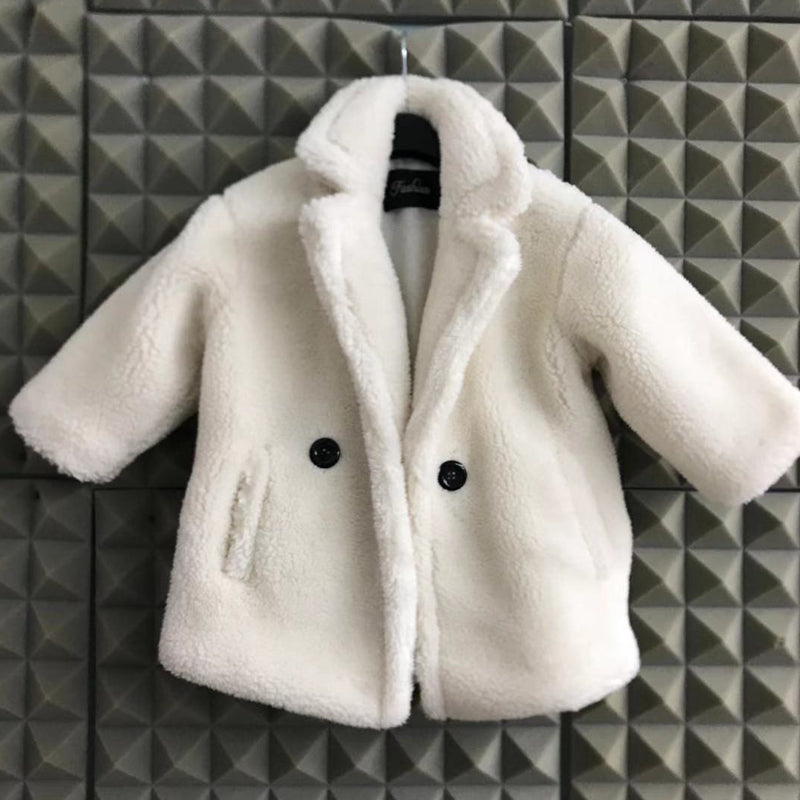 Big Kids Fur Coat In Autumn And Winter Coat Alpscommerce