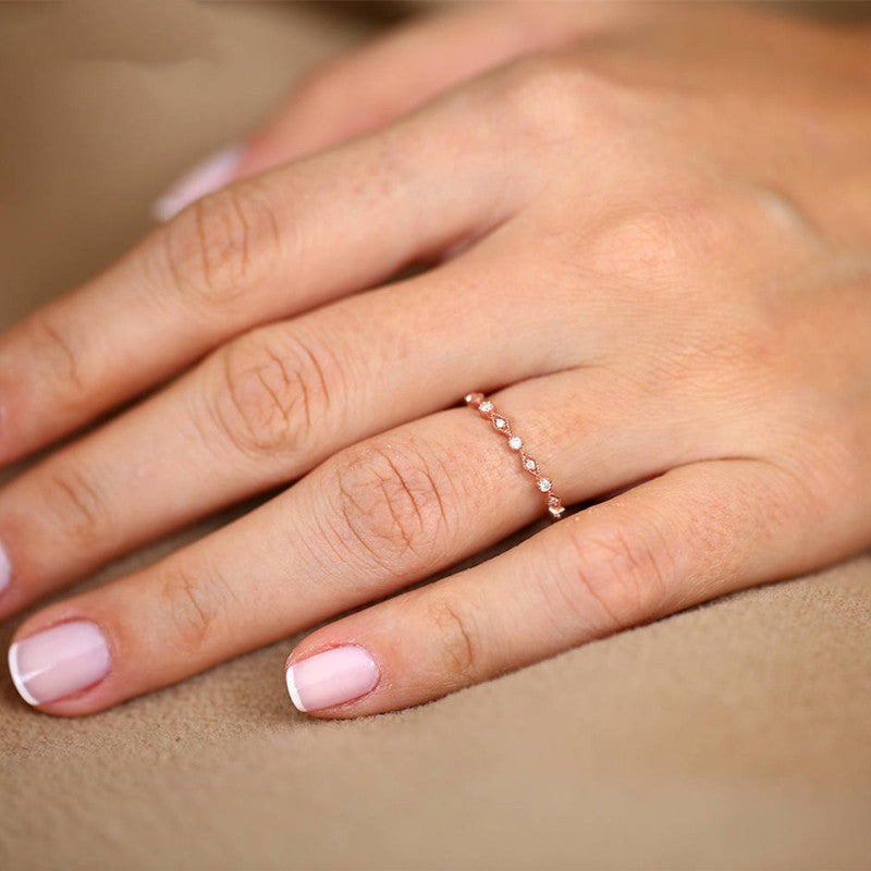 Female Silver 14K Ring