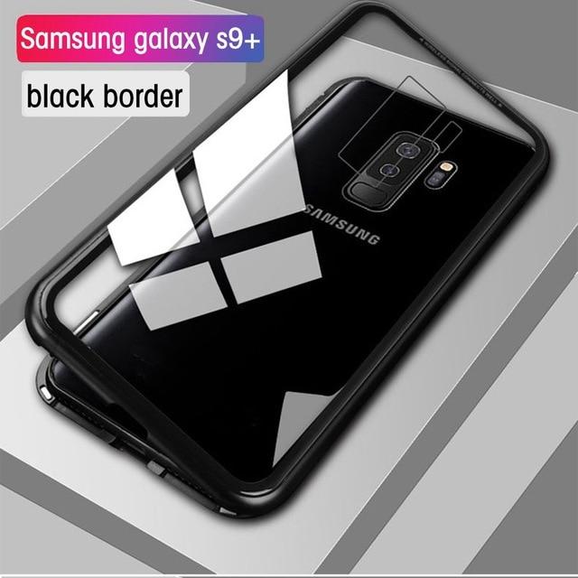 Metal magnetic king mobile phone case