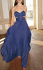 Women's New Suspender Solid Color Tube Top Dress