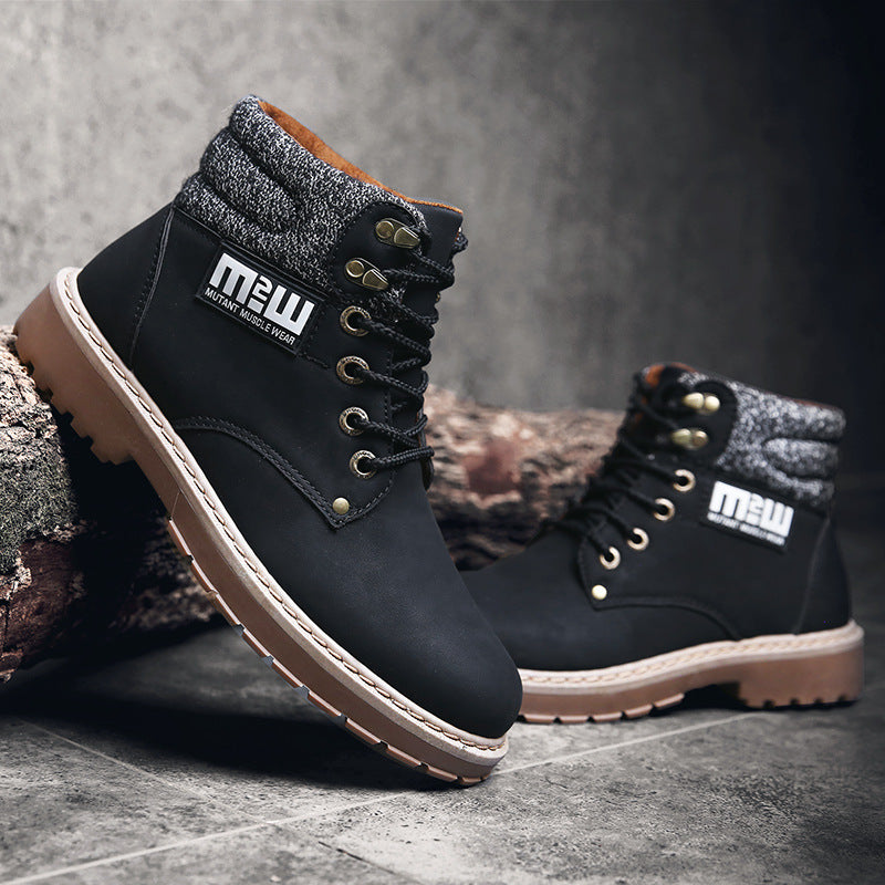 boots for men shoes boots Martin British high shoes fashion classic tooling shoes wholesale