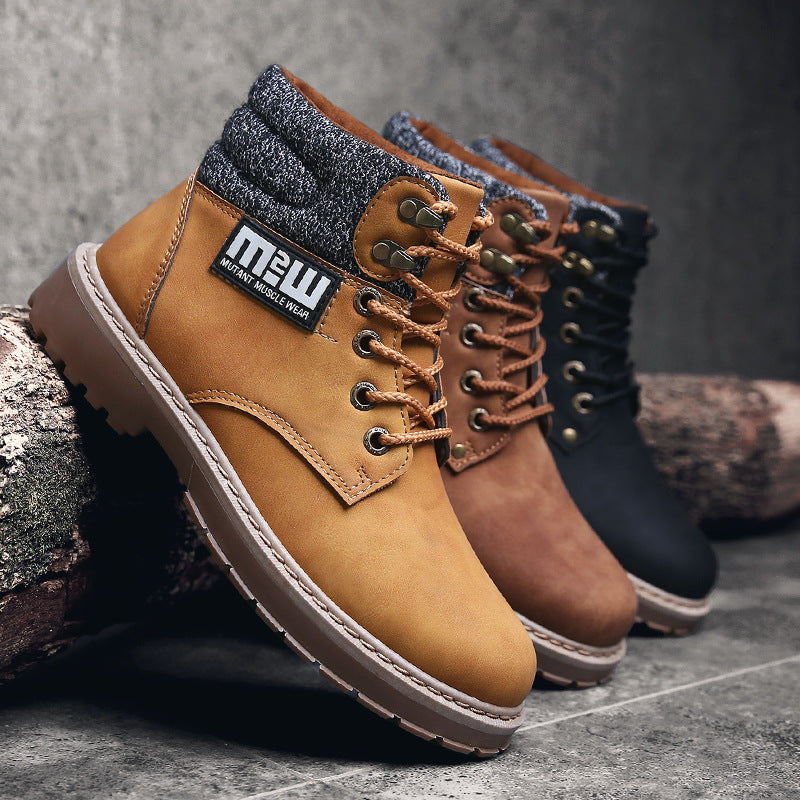 boots for men shoes boots Martin British high shoes fashion classic tooling shoes wholesale