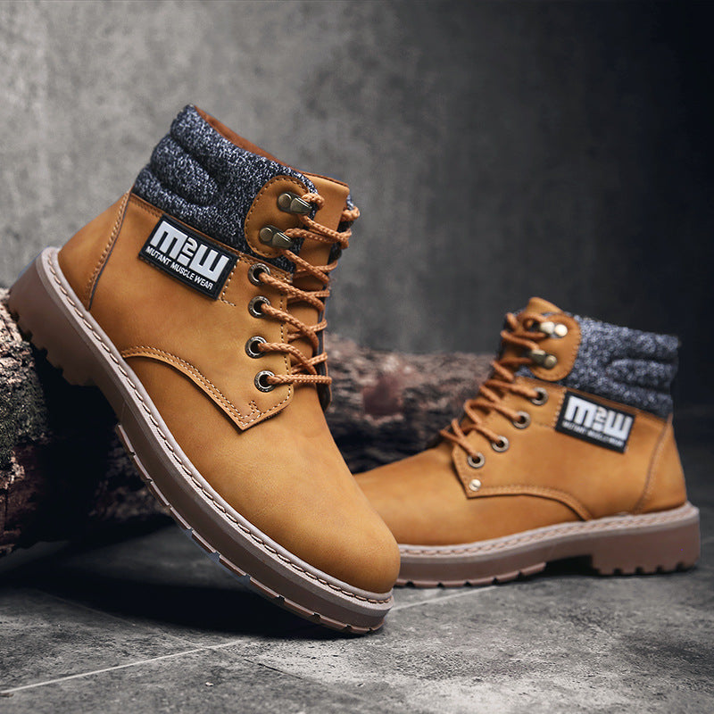 boots for men shoes boots Martin British high shoes fashion classic tooling shoes wholesale