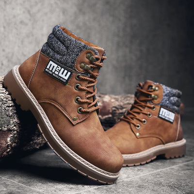 boots for men shoes boots Martin British high shoes fashion classic tooling shoes wholesale