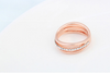Austrian Crystal Rings - Meet and Hate Late High-end Crystal Jewelry Korea Korean Jewelry Manufacturers Wholesale