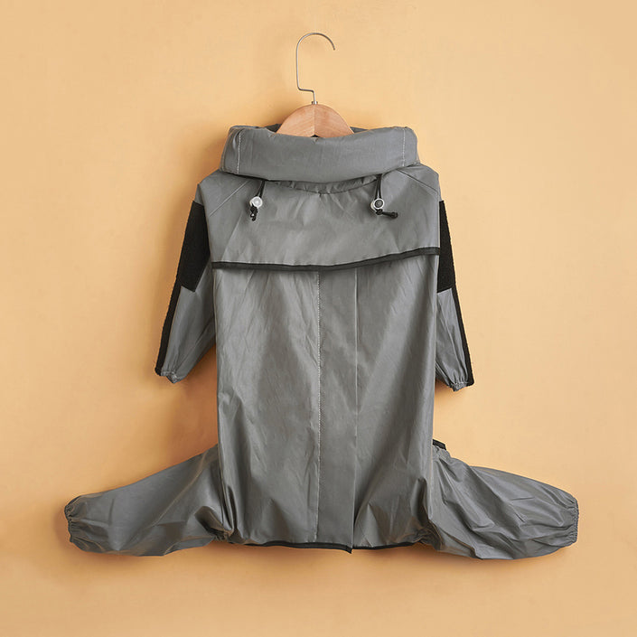 New Reflective Four Legged Raincoat For Pets