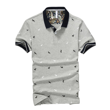 Mens Printed Polo Shirts