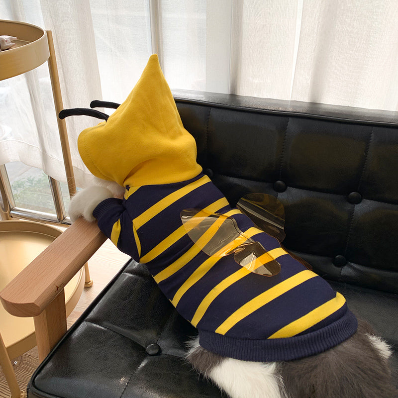 Alpscommerce Pet Costume Jacket Bee Pet Puppy Coat