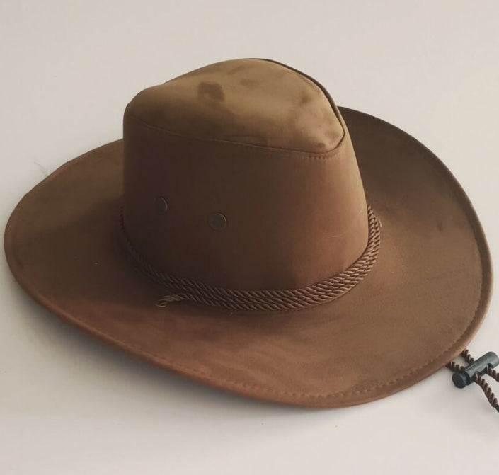 Big Along The Chicken Skin Velvet Western Rope Rider Hat Cowboy Hat Stereotyped Hat