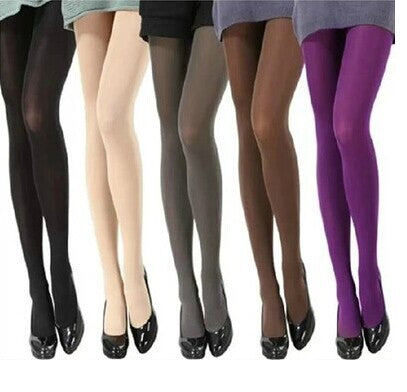 Autumn And Winter Warm Tights Flesh-colored Stockings