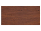 Avina Olive Ash Burl1 Door Side Table - Medium Brown
