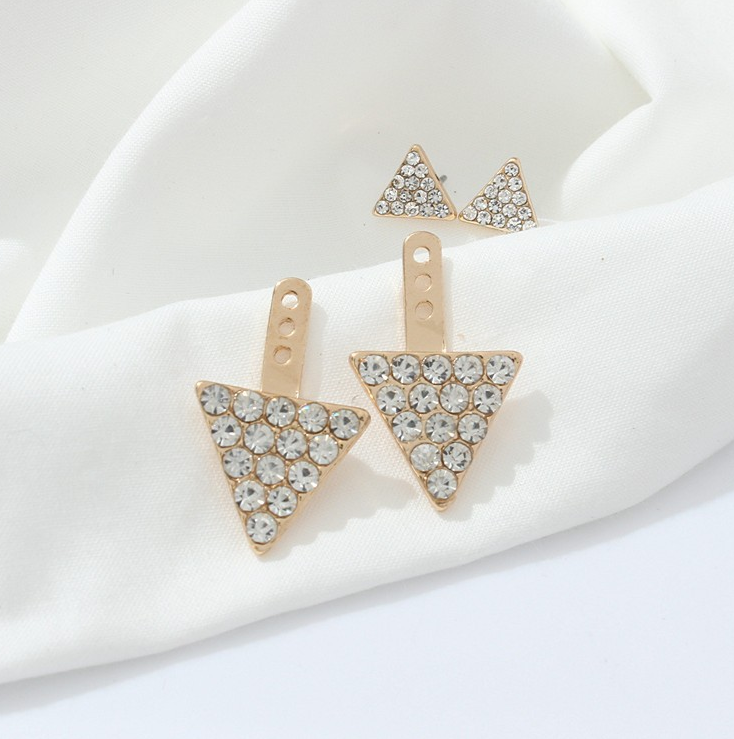 Triangle ladies earrings