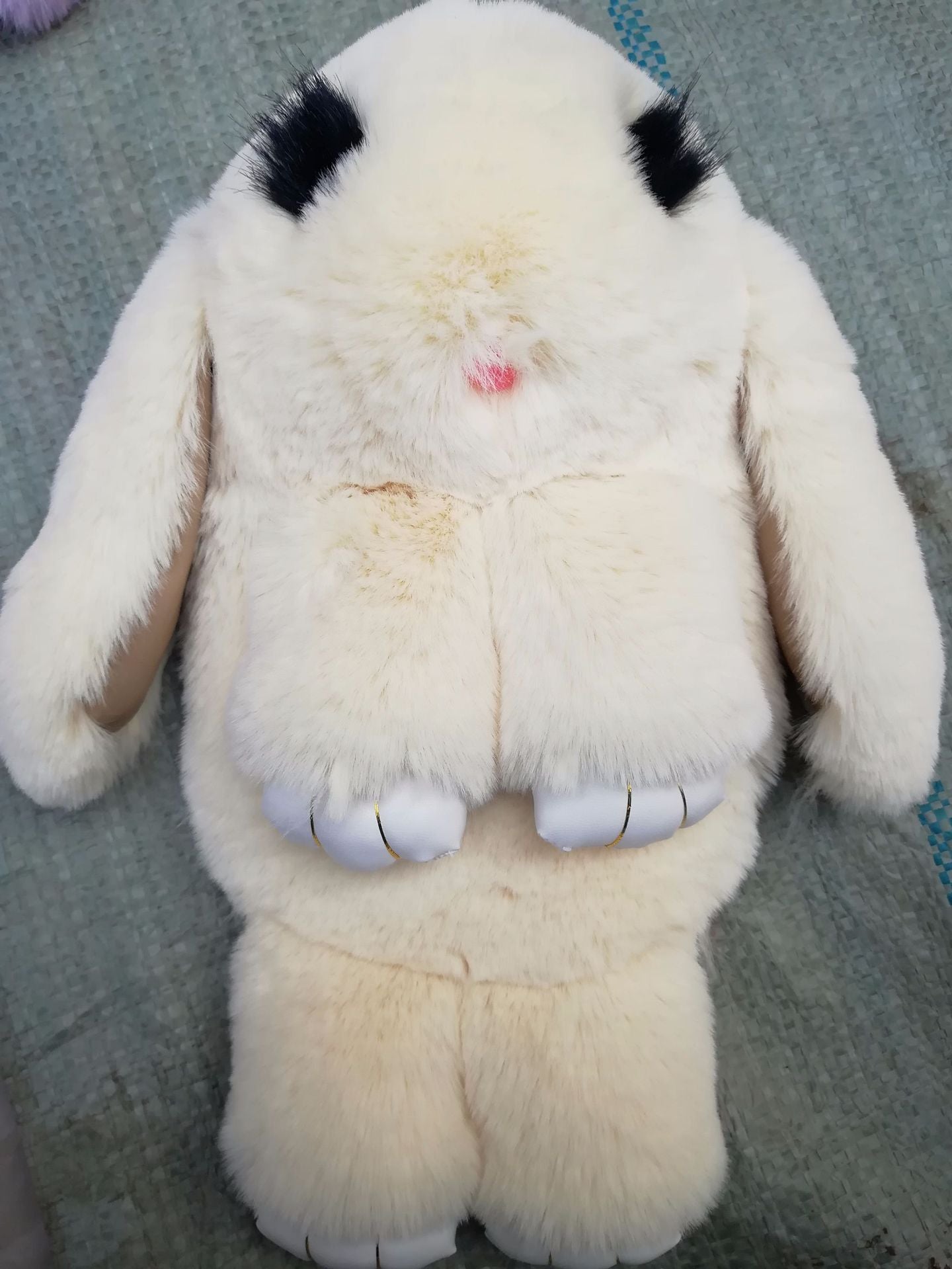 The New South Korea Plush Rabbit Dead Single Shoulder Bag Cartoon Children Sell Adorable Plush Backpack Dead Rabbit