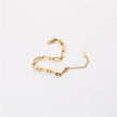 Thick chain exaggerated hollow simple bracelet