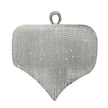 shiny diamond ladies fringed hand bag