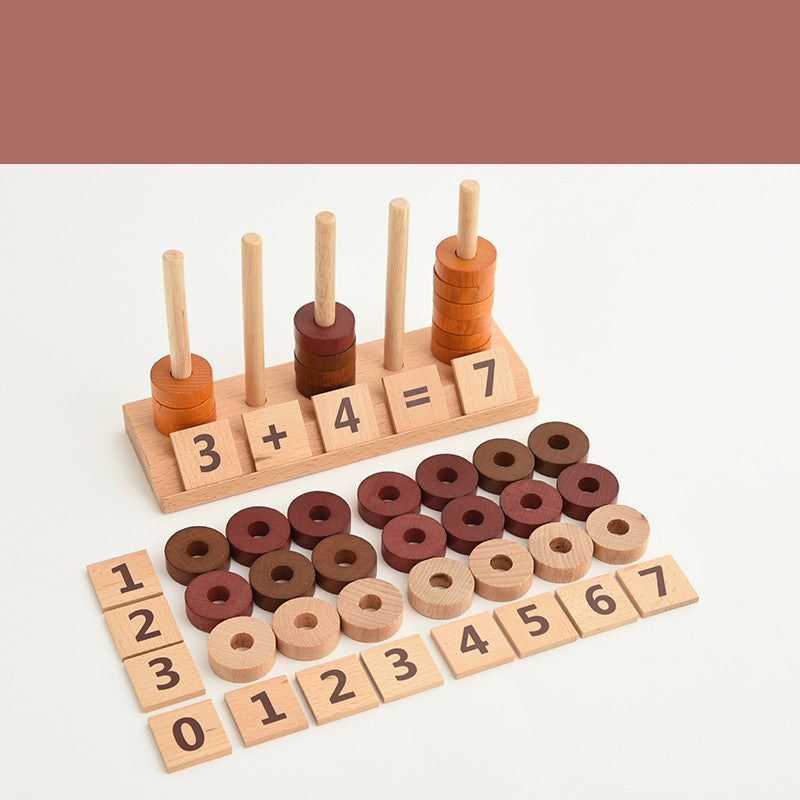 Mathematical Teaching Aids For Early Education Digital Column