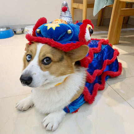 Cat dance lion pet funny dog cat funny costume