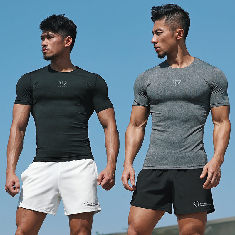 Fitness clothes male sports t-shirt Alpscommerce tops