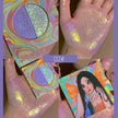 High Gloss Water Glitter Powder Cake Lying Silkworm Two-Tone Highlight