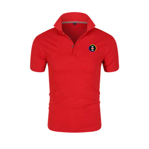 Men And Women Couple Polo Shirts Casual Work Travel Clothes