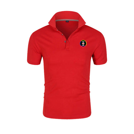 Men And Women Couple Polo Shirts Casual Work Travel Clothes