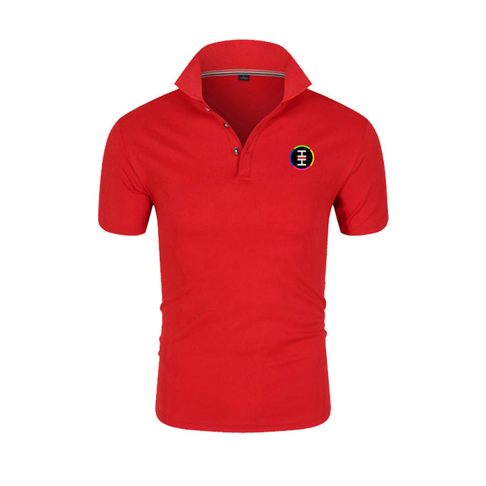 Men And Women Couple Polo Shirts Casual Work Travel Clothes
