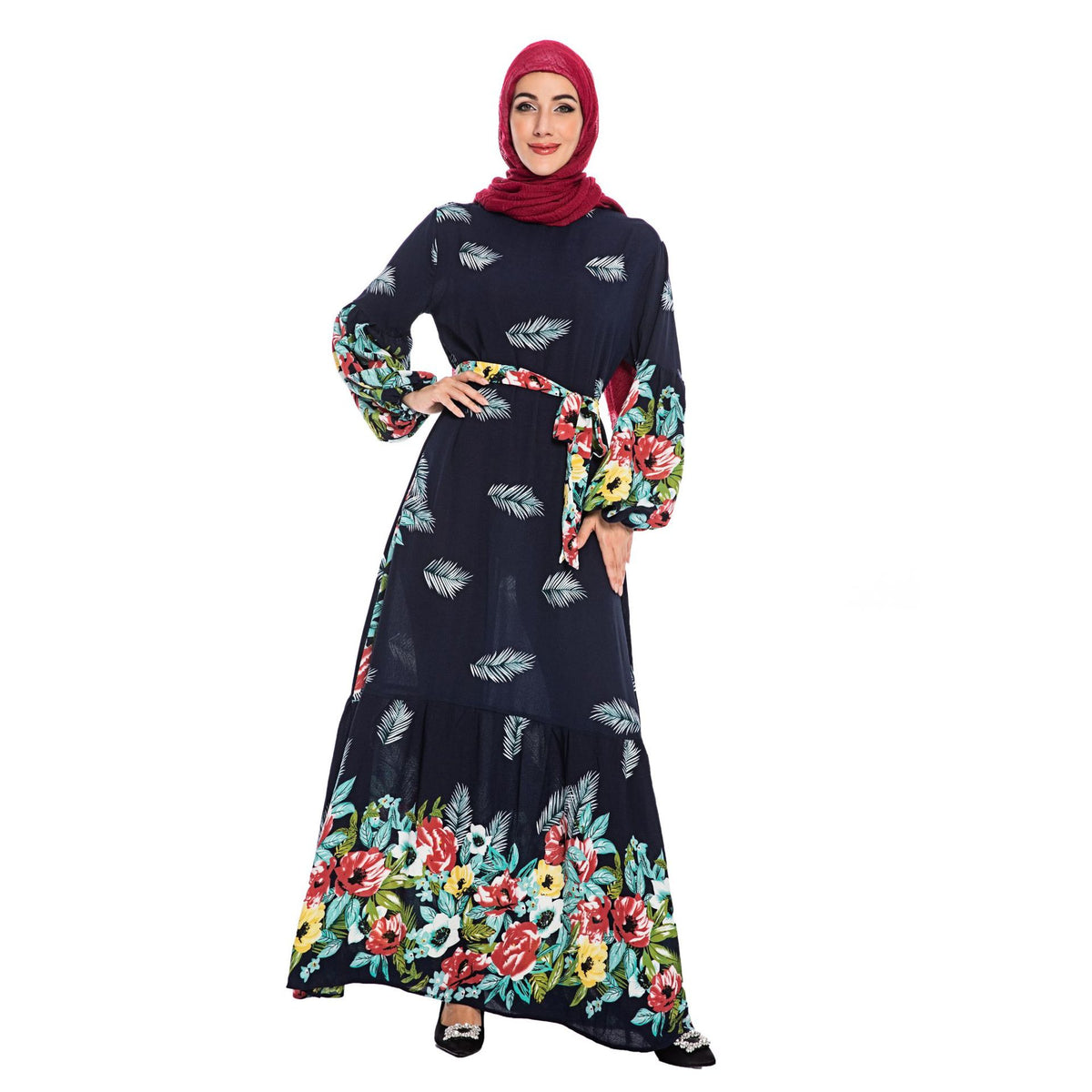 Large Swing Loose Print Dress
