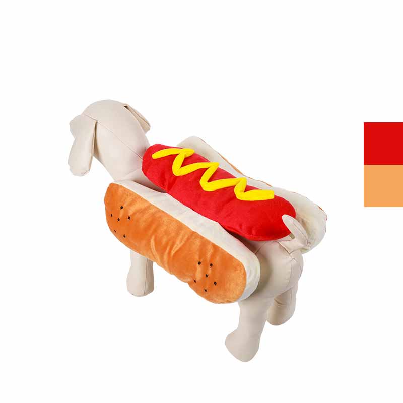 Funny Pet Clothing Hot Dog Design Dog Clothes