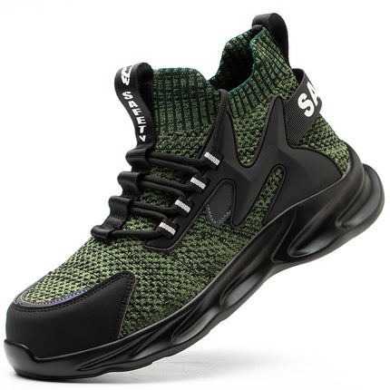 Summer Breathable Steel Toe Cap, Anti-smash, Anti-stab, Lightweight And Comfortable Protective Shoes