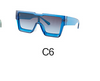 Personalized Sunglasses Trendy One-piece Frame Glasses