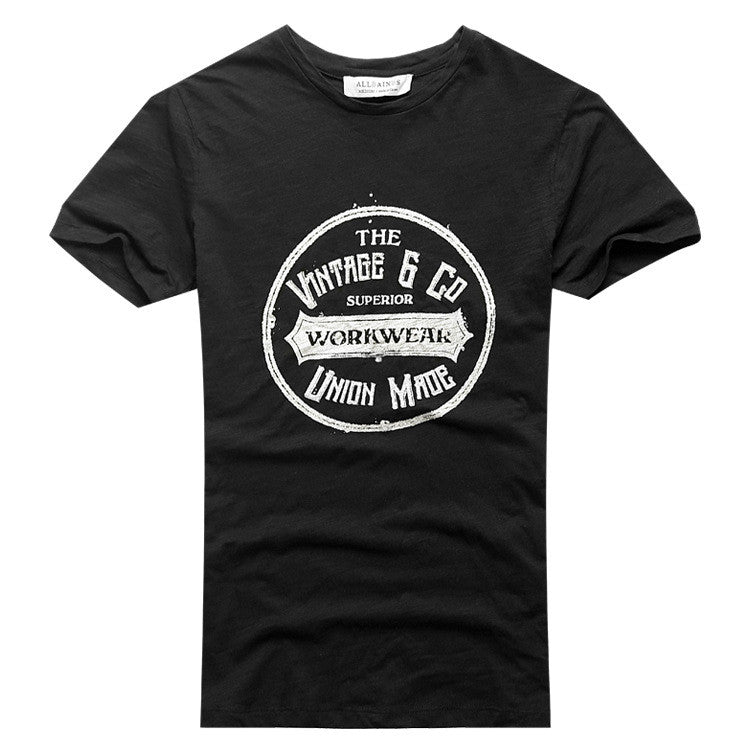 Men Printing Short Sleeve