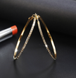 New Korean fashion earrings Simple personality hollow earrings ring ring earrings earrings