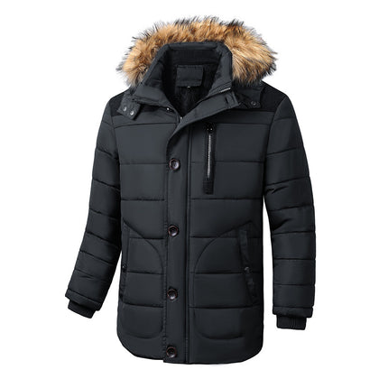 Men's Cotton-padded Clothes Warm Jacket