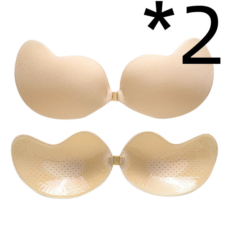Backless Strapless Bra Seamless Front Closure Bralette Underwear