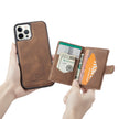 Retro Split Magnetic Phone Flip Back Cover