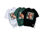 Hip Hop Short-sleeved T-shirt Couple Models BF Wind Student Loose Half Sleeve top