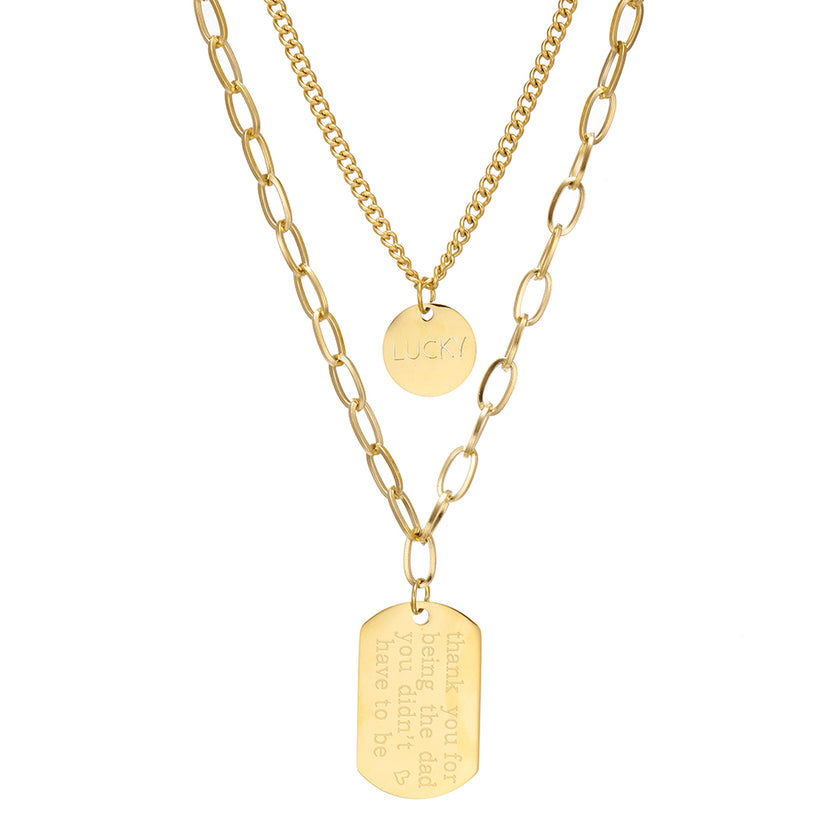 Ant Angel Chain Pearl Necklace For Women Fashion Jewelry Simple Punk Style Adjustable Multilayer Pendant Clavicle Chain Set