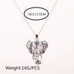 Elephant pendant necklace