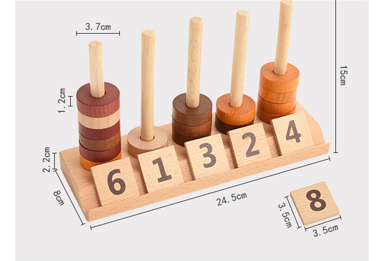 Mathematical Teaching Aids For Early Education Digital Column