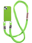 Diagonal Lanyard Soft Strap Hanging Neck Silicone Phone Case
