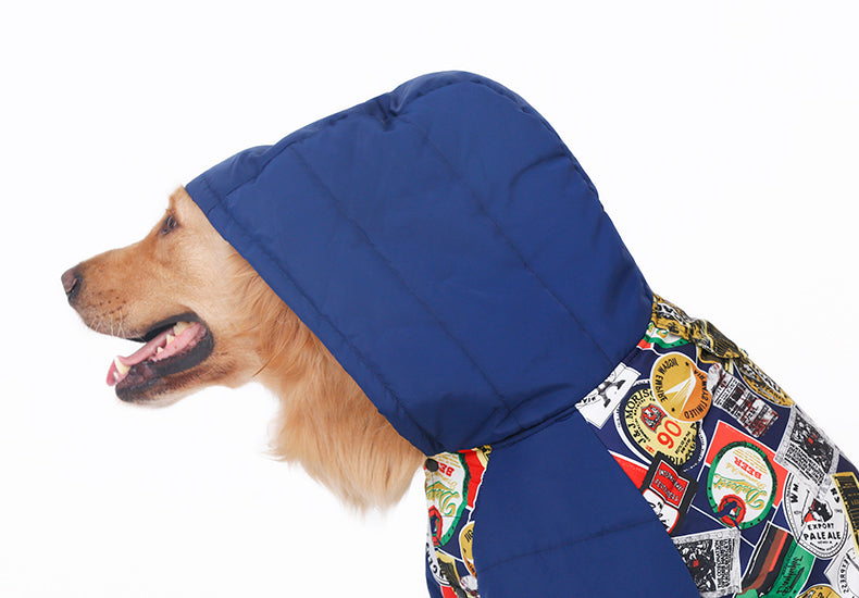 Dog casual printed clothes