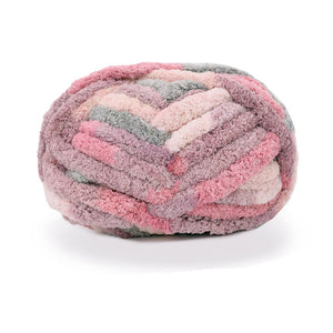 Hand-knitted Rug Weaving Rugs With Thick Yarns And Extra Thick Needles