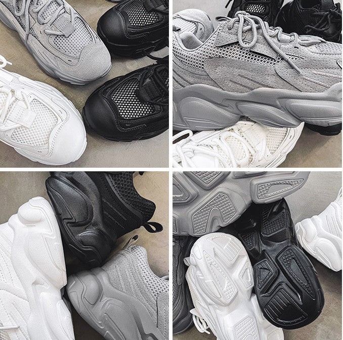 Breathable All-match Old Shoes Deep Mouth Mesh Increased