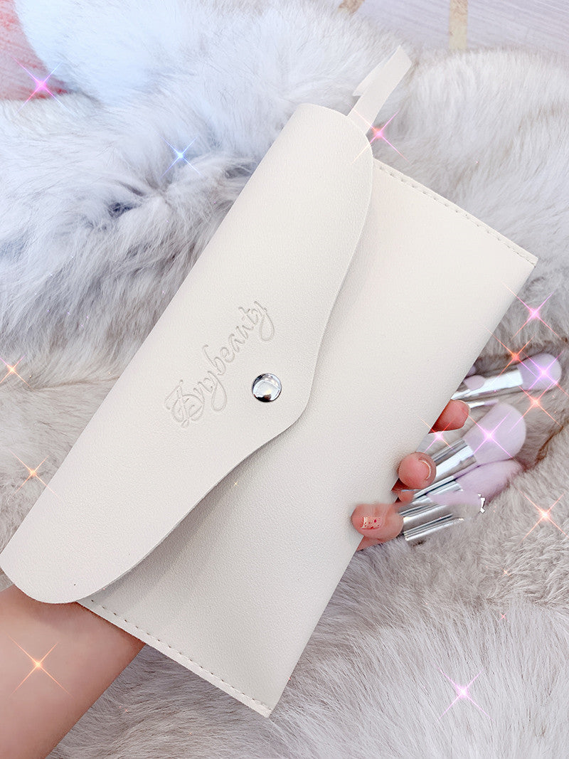 Zonia fragrant taro color 12 makeup brush set