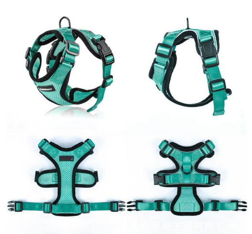 Cat Vest Harness And Car Seat Belt Adapter Adjustable Reflective Cat Harness Soft