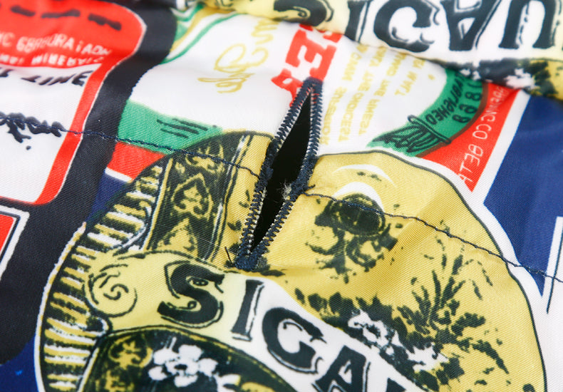 Dog casual printed clothes